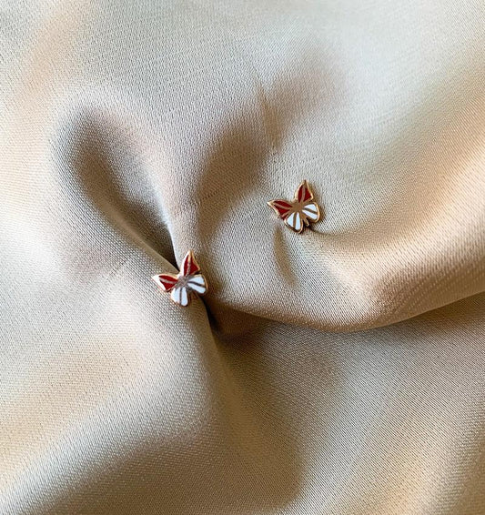 Серьги из розового золота