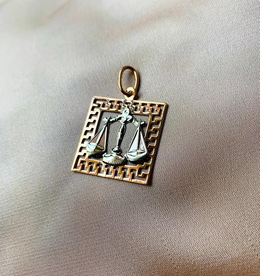 Rose gold pendant