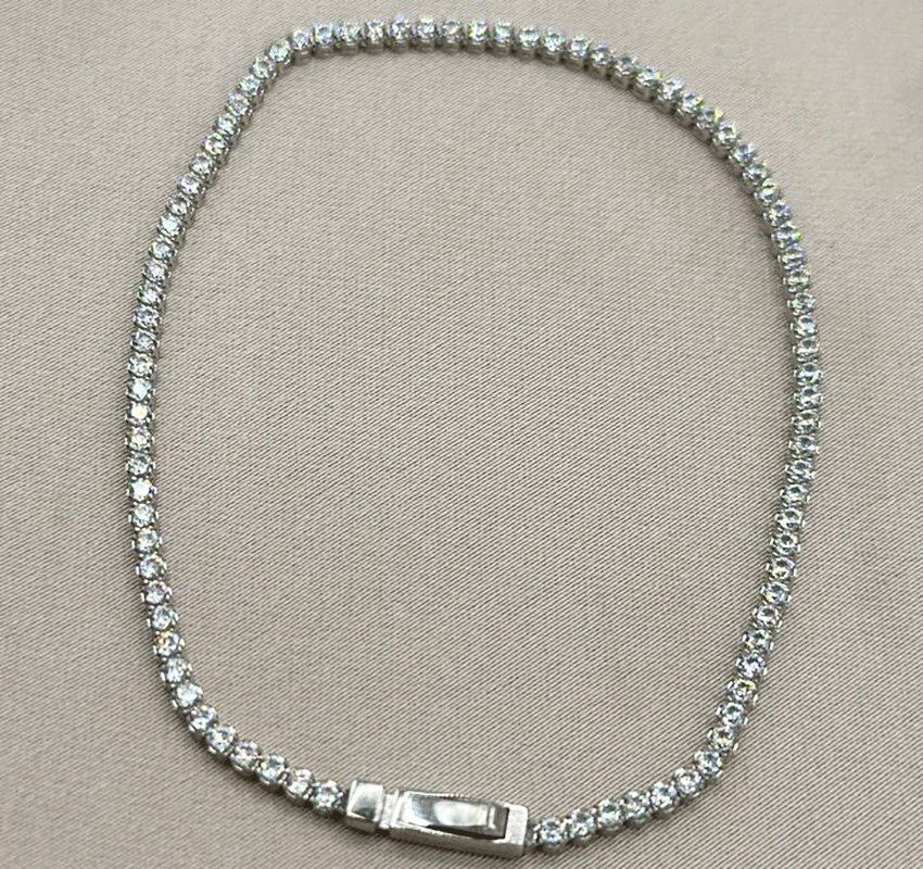 White gold bracelet