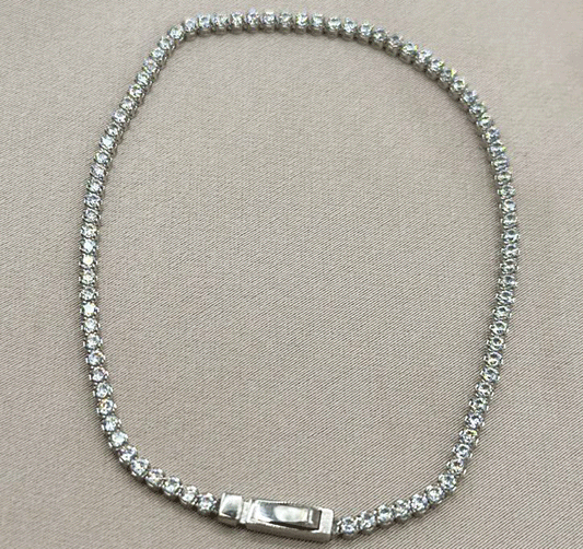 White gold bracelet