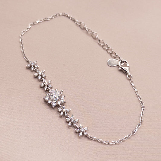 Brățară din argint cu zircon