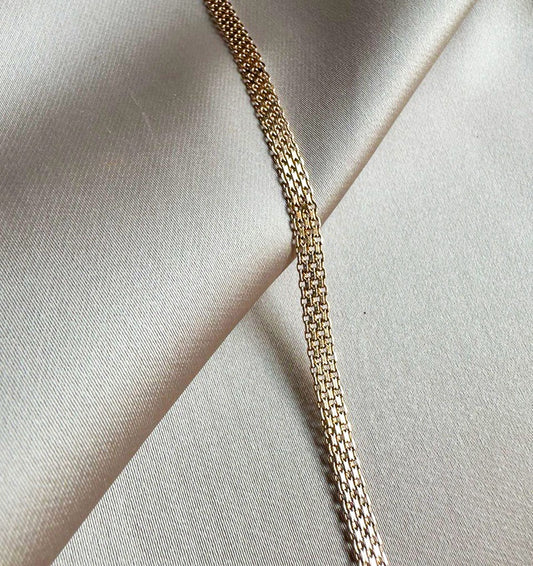 Rose gold chain