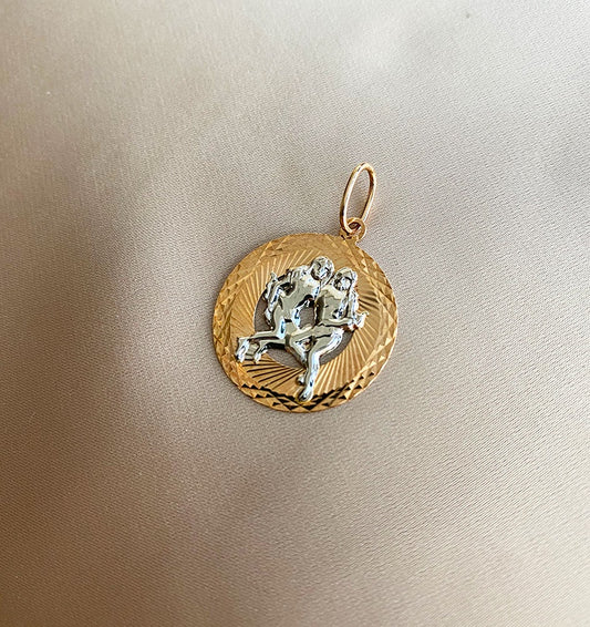 Rose gold pendant