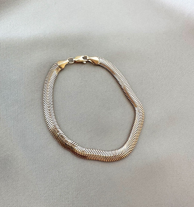 Rose gold bracelet
