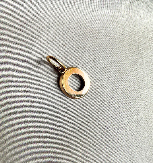 Кулон-Буква из розового золота