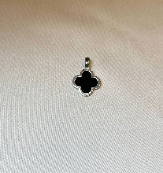 Подвеска из серебра с золотыми вставками с Эмалью