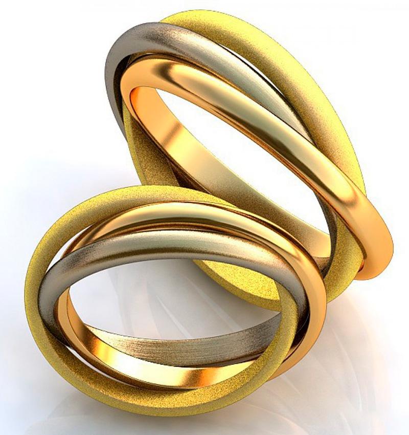 Wedding Rings in White Gold|Rose Gold|Yellow Gold