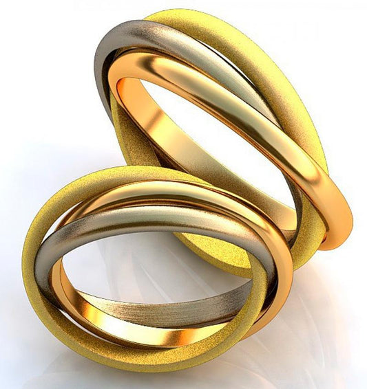 Wedding Rings in White Gold|Rose Gold|Yellow Gold
