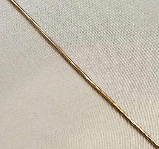 Цепь из розового золота