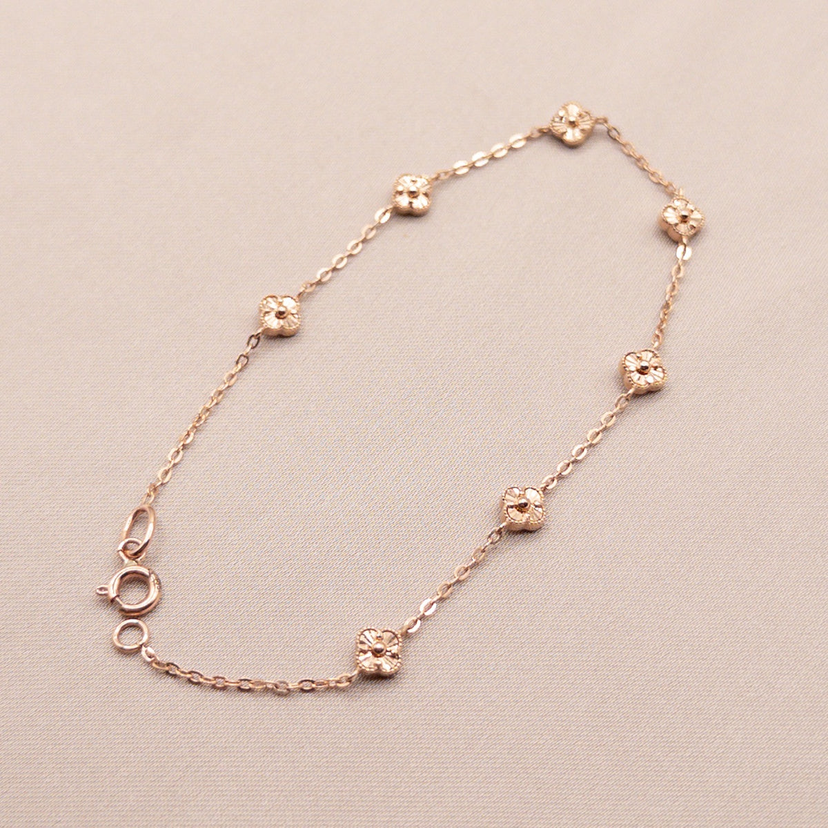 Rose gold bracelet