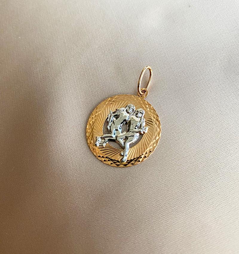 Rose gold pendant