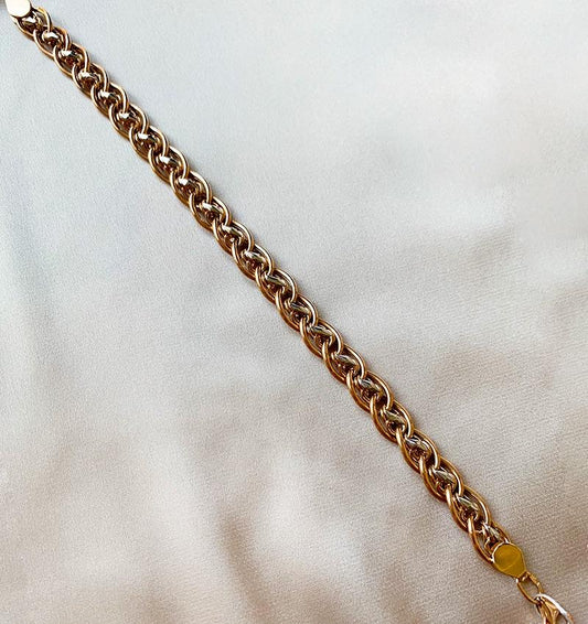 Rose gold bracelet