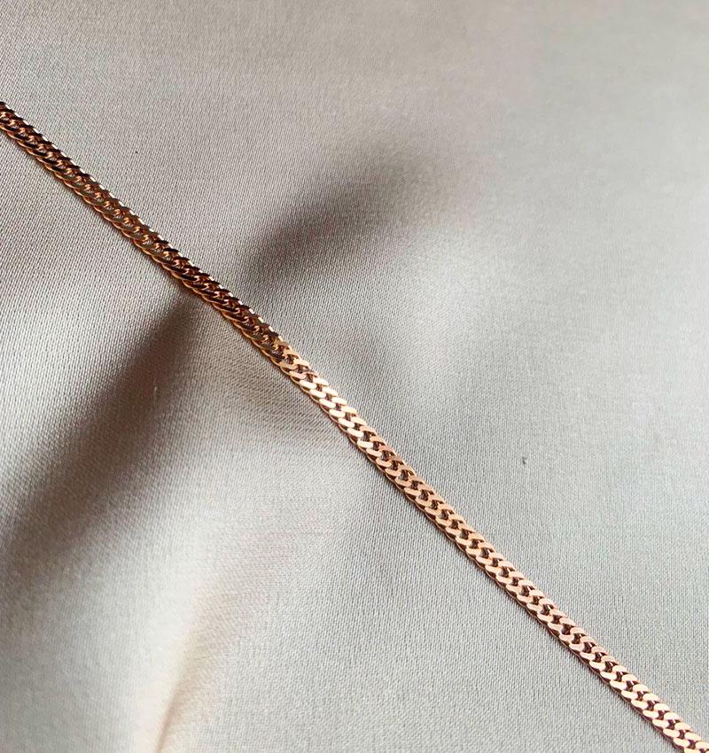 Rose gold chain