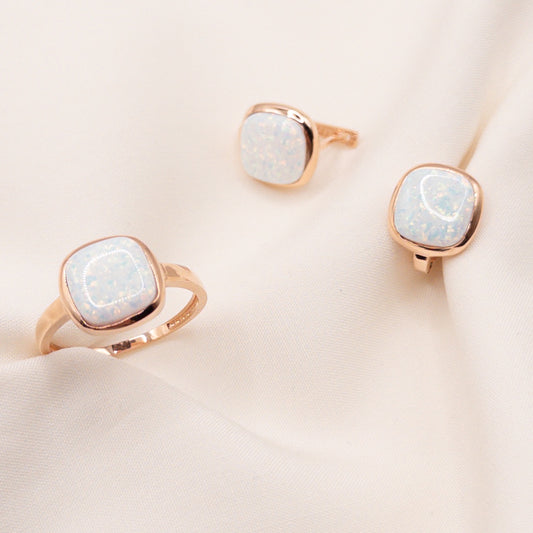 Rose gold set