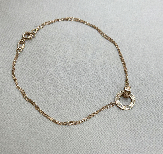 Rose gold bracelet