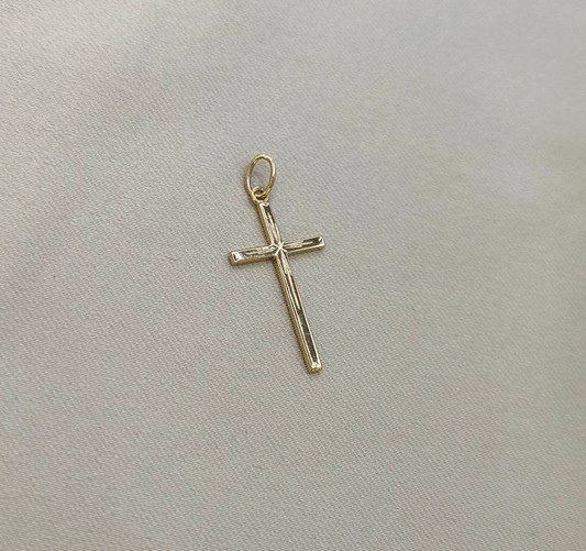 Cruciuliță din aur roz