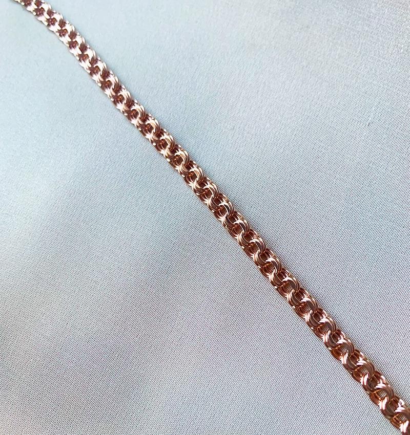 Rose gold chain
