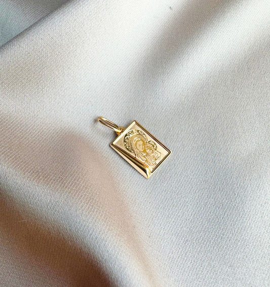 Икона из розового золота