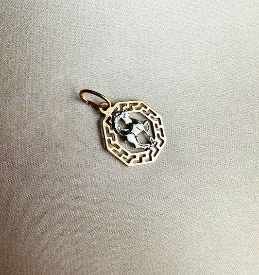Rose gold pendant