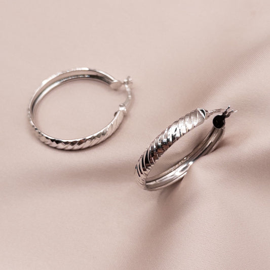 Серьги из серебра