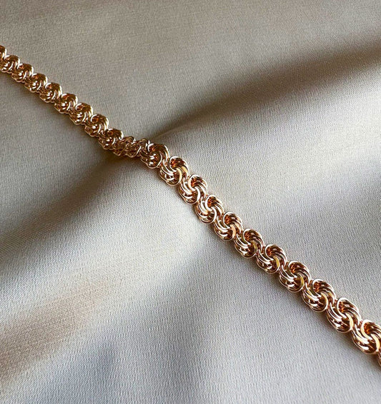 Rose gold chain