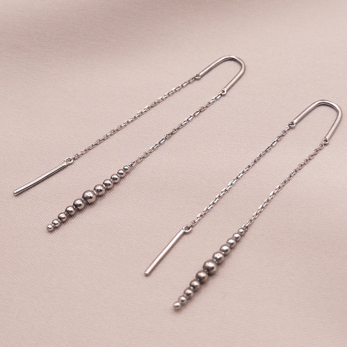 Серьги из серебра