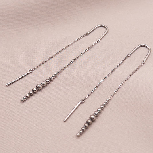 Серьги из серебра