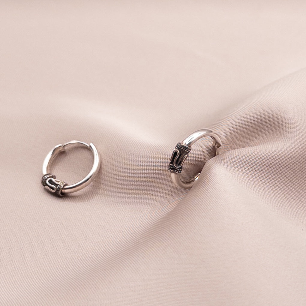 Серьги из серебра
