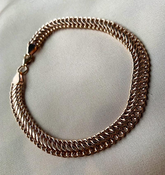 Rose gold bracelet