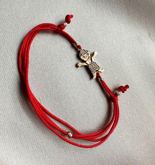 Brățară din aur roz cu zirconiu