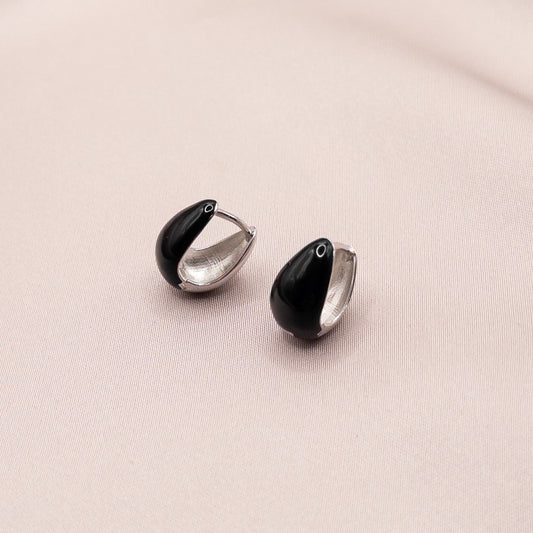 Серьги из серебра с Эмалью