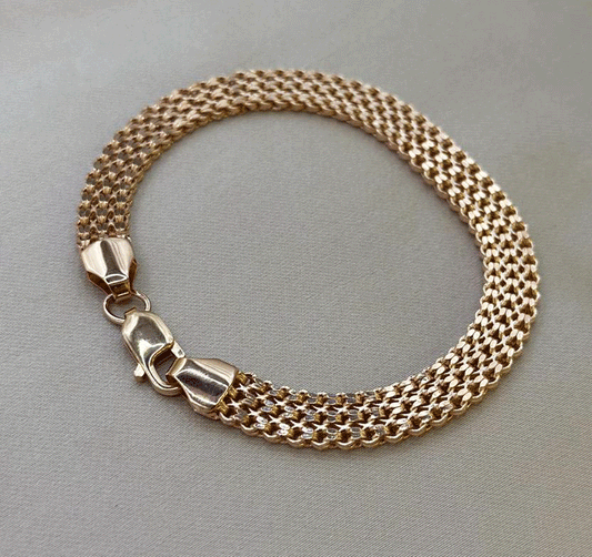 Rose gold bracelet