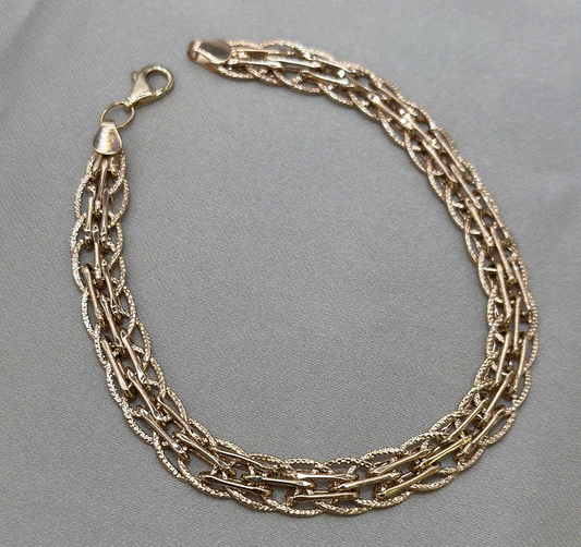 Rose gold bracelet