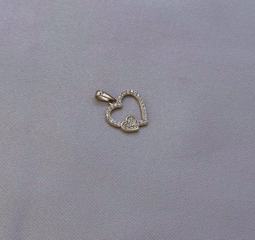 Подвеска из розового золота