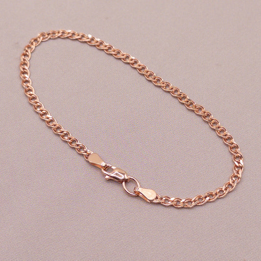 Rose gold bracelet