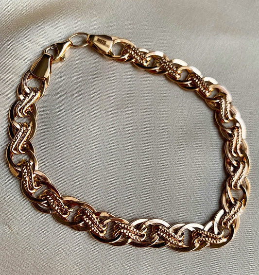 Rose gold bracelet