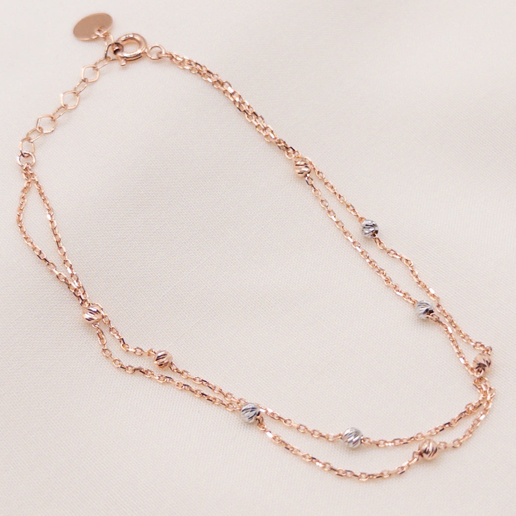 Rose gold bracelet