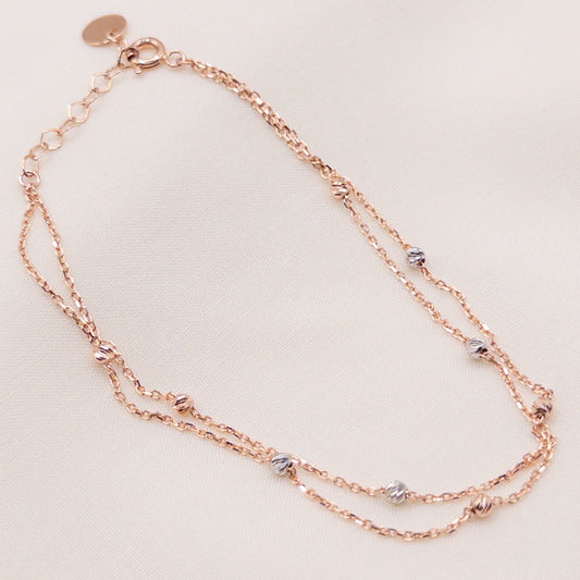 Rose gold bracelet