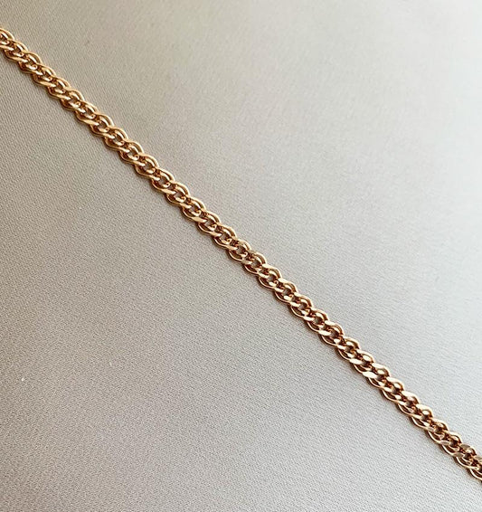 Rose gold chain
