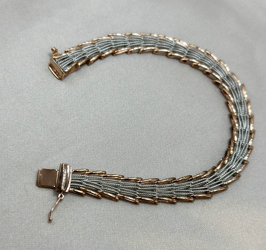 Rose gold bracelet