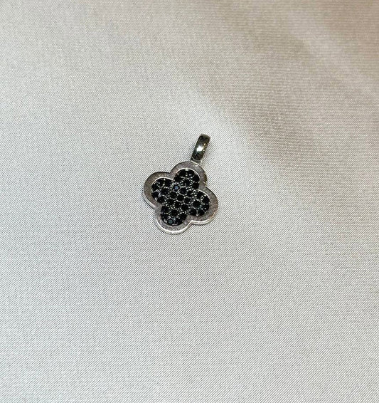 Подвеска из серебра с золотыми вставками