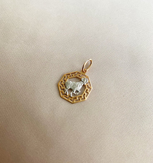 Rose gold pendant