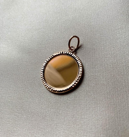 Подвеска из розового золота