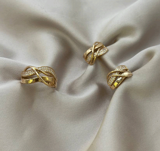 Сет из розового золота