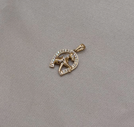 Подвеска из розового золота