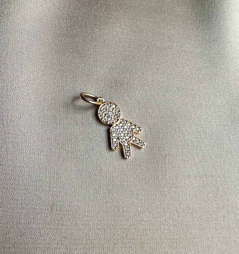 Подвеска из розового золота