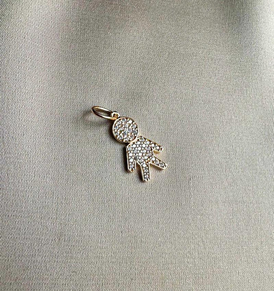 Подвеска из розового золота