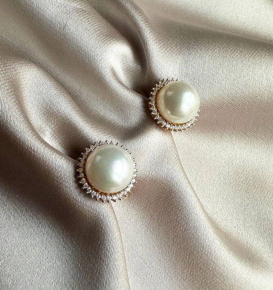 Серьги из розового золота