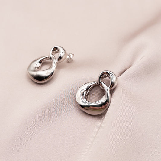 Серьги из серебра