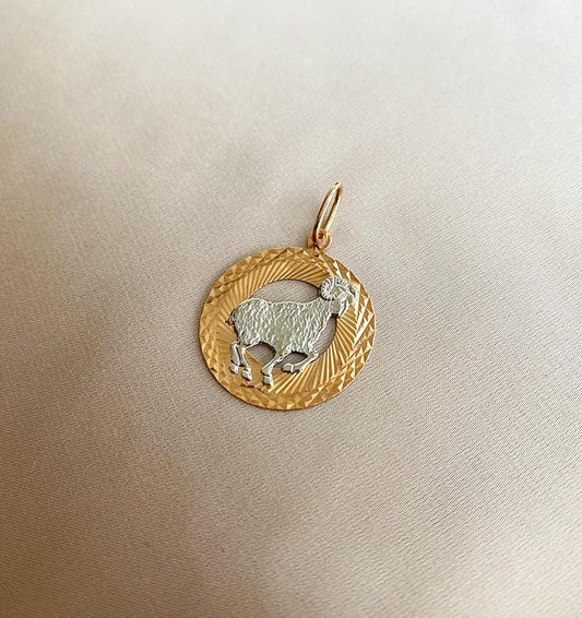 Rose gold pendant